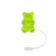 Load image into Gallery viewer, Cute Gummy Bear Straw Toppers | Stanley Cup Covers - 1 Pc