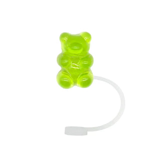 Cute Gummy Bear Straw Toppers | Stanley Cup Covers - 1 Pc