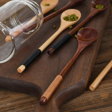 Load image into Gallery viewer, Japanese Wooden Honey Spoon | Long Handle Stick Tea Mixer - 1 Pc