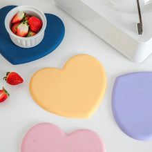 Load image into Gallery viewer, Heart Cute Coasters | Large Love Silicone Mats for Drinks - 1 Pc