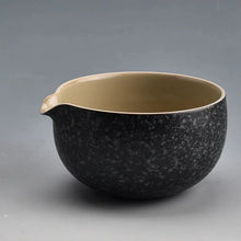 Load image into Gallery viewer, Speckled Black Matcha Bowl | Japanese Ceramic Chawan Tea Set - 1 Pc