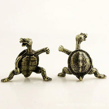 Load image into Gallery viewer, Metal Turtle Stance Incense Holder | Vintage Bronze Stick Burner - 1 Pc