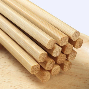 Chinese Bamboo Chopsticks | Kitchen Utensils Wooden Bamboo Set - 5/10 Pairs