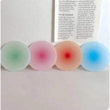 Load image into Gallery viewer, Pastel Circle Cute Coasters | Shop Non-slip Acrylic Drink Mats - 1 Pc