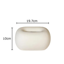 Load image into Gallery viewer, Minimalist Ceramic Tissue Box Cover | Rounded Corner Paper Holder - 1 Pc