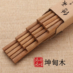 bamboo chopsticks in set of 5 pairs or 10 pairs