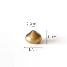 Load image into Gallery viewer, Small Portable Incense Holder | Brass Stick Holders for Travel - 1 Pc