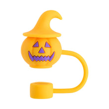 Load image into Gallery viewer, Halloween Straw Toppers | Spooky Covers Caps for Stanley Cup - 1 Pc