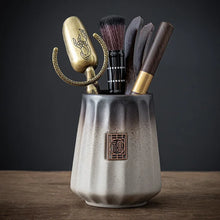 Load image into Gallery viewer, Chinese Gong Fu Tea Ceremony Accessory Wooden Kit Tools - 6 Pcs
