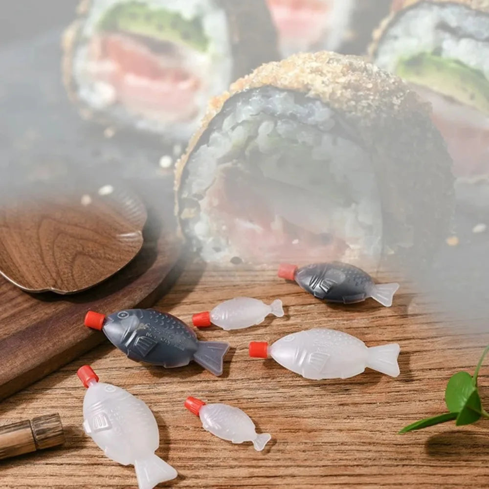 blood fish bento box soy sauce containers Fish Soy Sauce Bottle
