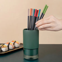 Load image into Gallery viewer, Red Blue Japanese Metal Chopsticks Mixed Luxury Set - 5 Pairs