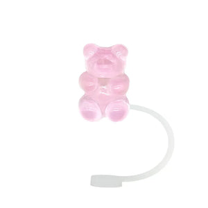 Cute Gummy Bear Straw Toppers | Stanley Cup Covers - 1 Pc