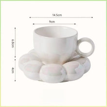 Load image into Gallery viewer, Minimalist Cute Coffee Mug | Aesthetic Bubble Ceramic Cups - 1 Set