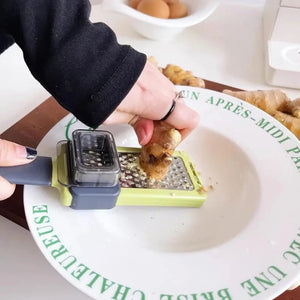 best way to grate ginger
