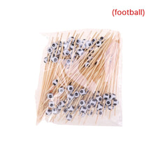 Load image into Gallery viewer, sports decorative party toothpicks for cocktails and appetizers