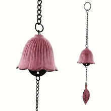 Load image into Gallery viewer, Cast Iron Japanese Wind Chimes | Hanging Furin Bell for Outdoor Garden - 1 Pc