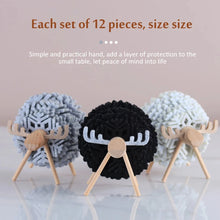 Load image into Gallery viewer, Sheep Cute Coasters for Drinks | Unique Felt Mats Animal Gift - 1 Set