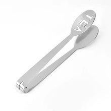 Load image into Gallery viewer, Tea Bag Squeezer Tongs | Stainless Steel Clamp Clip - 1 Pc