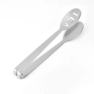 Tea Bag Squeezer Tongs | Stainless Steel Clamp Clip - 1 Pc