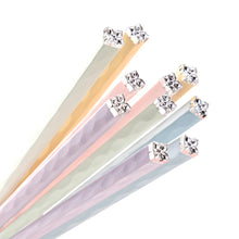 Load image into Gallery viewer, Pastel Reusable Korean Floral Chopsticks | Cute Color Kawaii Aesthetic - 5 Pair Set