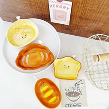 Load image into Gallery viewer, Cute Bread Pastry Sauce Dish | Soy Seasoning Dipping Bowl - 1 Pc