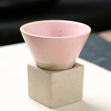 Load image into Gallery viewer, Contemporary Demitasse Cups with Holder | Vintage Japanese Espresso Cup - 1 Set