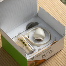 Load image into Gallery viewer, Vintage Matcha Set | Ceramic Spout Bowl Whisk Bamboo Chasen Tea Ceremony