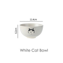 Load image into Gallery viewer, Cute Cat Bear Kobachi Small Bowls | Ceramic Animal Bowl 4.5 Inch - 1 Pc