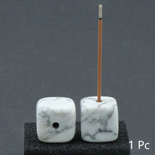 Load image into Gallery viewer, Natural Crystal Incense Holder | Stick Burner Quartz Stone - 1 Pc