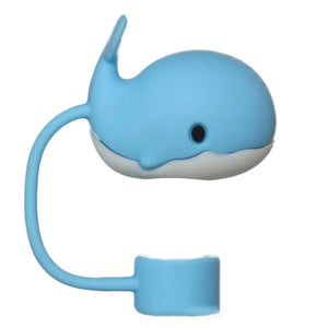 Cute Animal Silicone Straw Covers | Reusable Cup Caps - 1 Pc