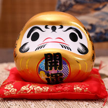 Load image into Gallery viewer, Large Red Daruma Doll | Japanese Ceramic Figurine Wish Toy Money Bank - 1 Pc