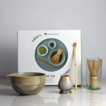 Load image into Gallery viewer, Vintage Matcha Set | Ceramic Spout Bowl Whisk Bamboo Chasen Tea Ceremony
