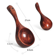 Load image into Gallery viewer, Large Thick Wooden Ladle | Japanese Asian Soup Spoons - 1 Pc