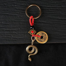 Load image into Gallery viewer, 2025 Year Of Chinese Snake | Lucky Pendant Keychain Lunar New Year Gift - 1 Pc