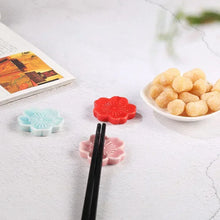 Load image into Gallery viewer, Cute Cherry Blossoms Chopstick Rest | Japanese Tableware Table Chopstick Holder Accessories | 1 PC
