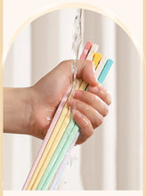 Load image into Gallery viewer, Colorful Fiberglass Chinese Chopsticks | Kawaii Heart Tableware - 5 Pc Set