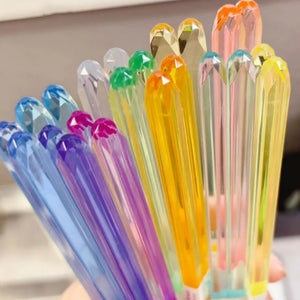 Candy Colors Chopsticks | Cute Luxury Transparent Korean Tableware - 1 Pair