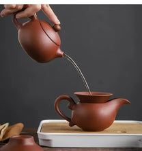 Load image into Gallery viewer, Portable Purple Clay Chinese Tea Set | Teapot  Gaiwan Travel Pot Cups - 11 Pc