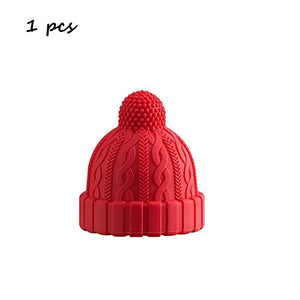 Winter Hat Wine Bottle Stoppers | Christmas Beanie Silicone Decorative Cap - 1 Pc