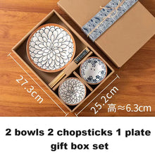 Load image into Gallery viewer, White Ceramic Bowl Gift Sets with Box | Japanese Kobachi Ramen Bowls