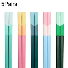 Load image into Gallery viewer, Colorful Mixed Chopsticks Set | Reusable Chinese Tableware - 5/6 Pairs