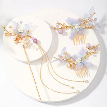 Load image into Gallery viewer, Ornate Chinese Bridal Hair Pins | Decorative Headdress Jewelry - 1 Set