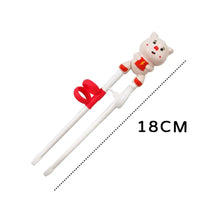 Load image into Gallery viewer, Colorful and Fun Cartoon Animal Training Chopsticks for Kids - 1PC