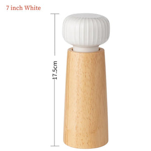 Modern Blue & White Ceramic Salt and Pepper Grinder  - 1 Pc