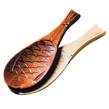 Load image into Gallery viewer, Cute Fish Rice Paddle | Creative Japanese Wooden Non-stick Shamoji Spoon  - 1 Pc