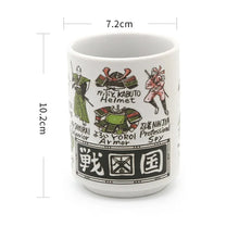 Load image into Gallery viewer, Mt Fuji Cylindrical Japanese Tea Cups | Ceramic Fun Traditional Japan Landmarks - 1 Pc