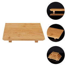 Load image into Gallery viewer, Bamboo Sushi Plates | Sashimi Platter Wooden Board Trays - 1 Pc