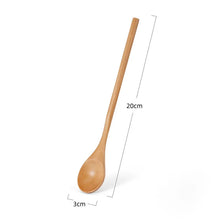 Load image into Gallery viewer, Japanese Wooden Honey Spoon | Long Handle Stick Tea Mixer - 1 Pc