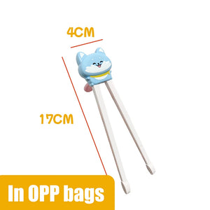 Cute Animal Training Chopsticks | Children Tableware Utensils - 1 Pc