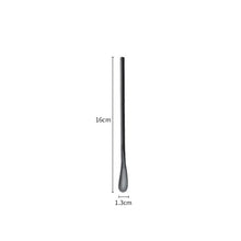 Load image into Gallery viewer, Stainless Steel Swizzle Sticks | Long Short Handle Drink Cocktail Stirrers - 1 Pc